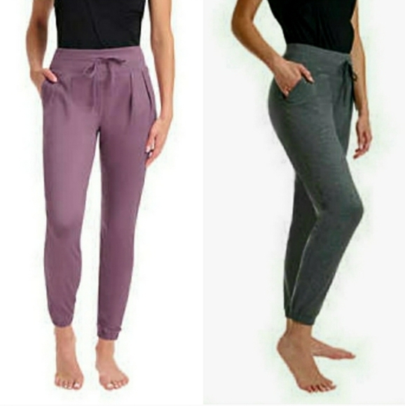 Lole Pants - 2-Pack Lole Women's Studio Lounge Pant sz M Purple and Grey